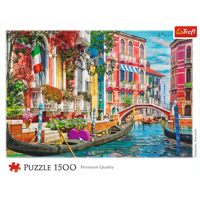 Trefl, Letnie popołudnie w Wenecji, puzzle, 1500 elementów