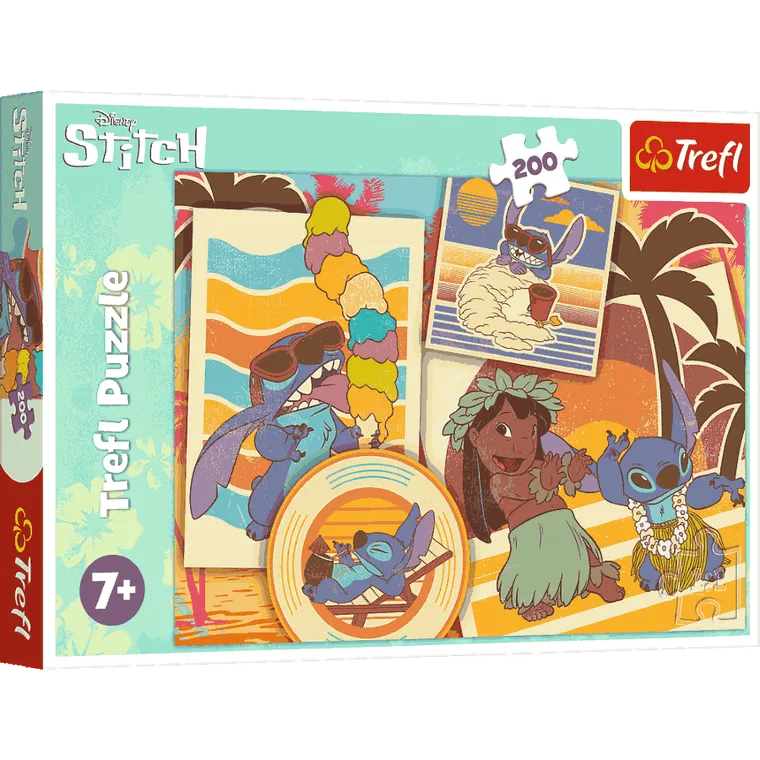 Trefl, Lilo i Stitch, Muzyczny świat, puzzle, 200 elementów