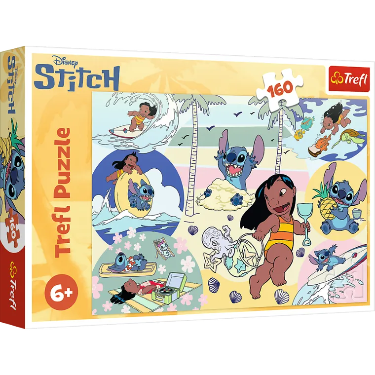 Trefl, Lilo i Stitch, Stitch rządzi, puzzle, 160 elementów