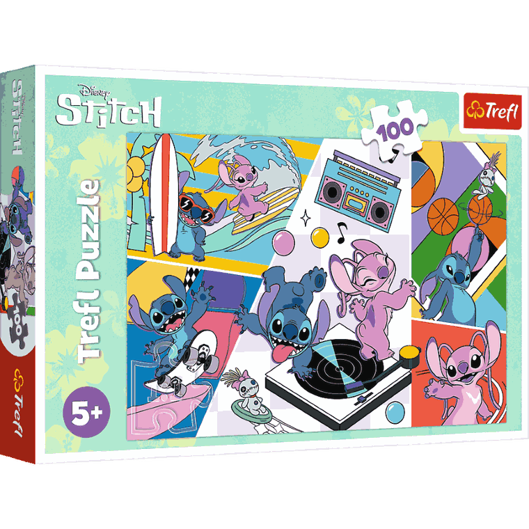 Trefl, Lilo i Stitch, Wspomnienia, puzzle, 100 elementów