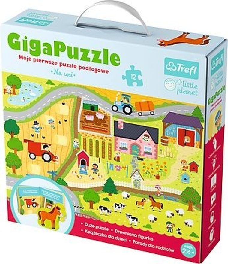 Trefl, Little Planet, Na wsi, pierwsze giga puzzle