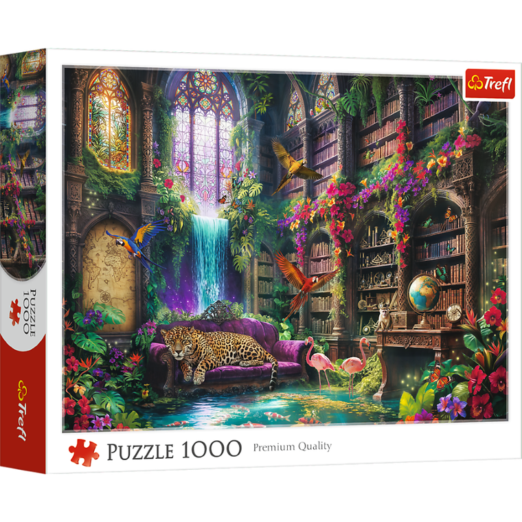 Trefl, Magiczna biblioteka, puzzle, 1000 elementów