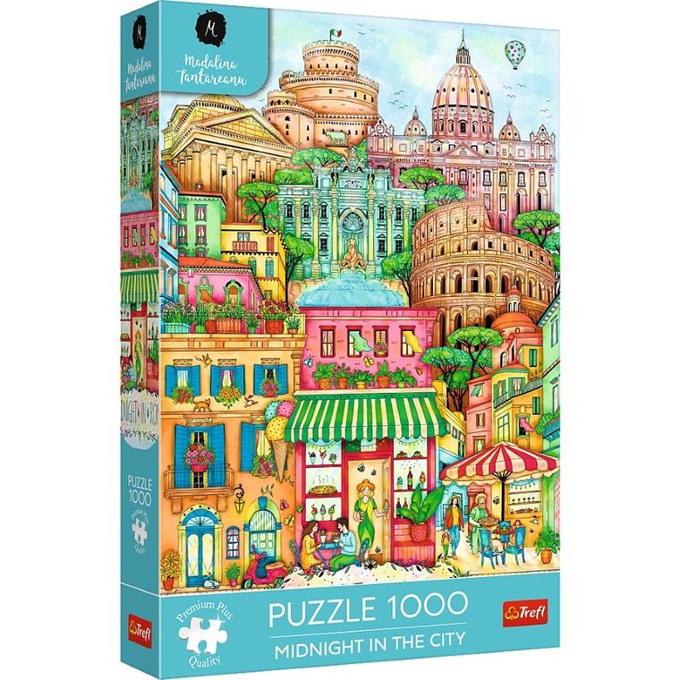 Trefl, Midnight in the City: O północy w Rzymie, puzzle, 1000 elementów