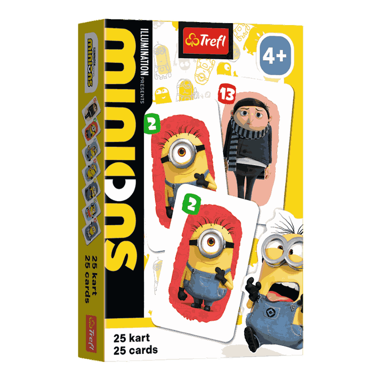 Trefl, Minionki, karty Piotruś, gra karciana