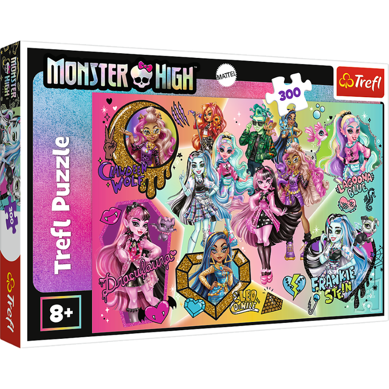 Trefl, Monster High, Zombie górą! puzzle, 300 elementów