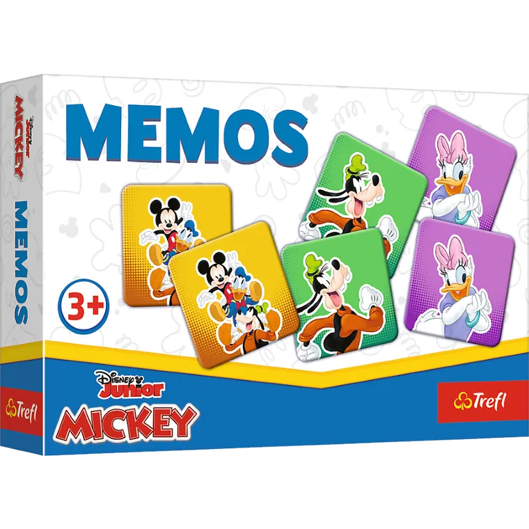 Trefl, Myszka Miki, Memo Mini, gra pamięciowa