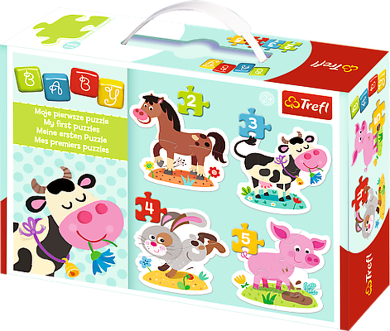 Trefl, Na wsi, puzzle baby