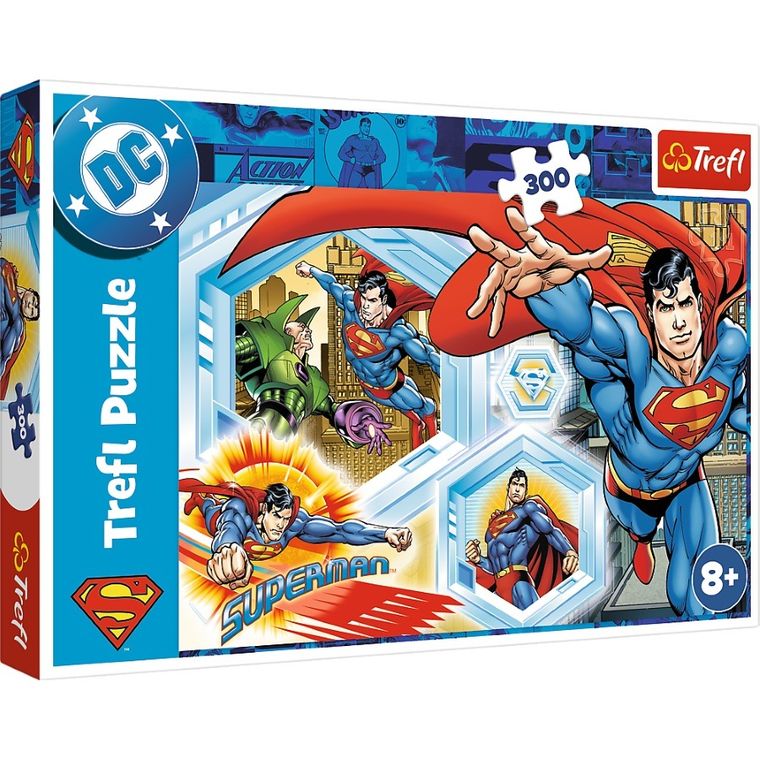 Trefl, Niezniszczalny Superman, puzzle, 300 elementów