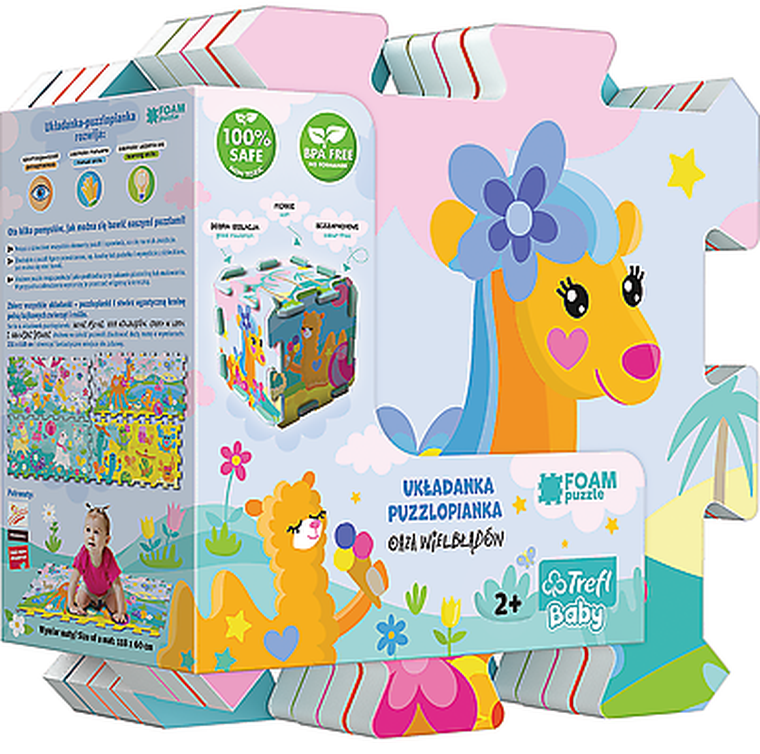 Trefl, Oaza wielbłądów, puzzlopianka układanka