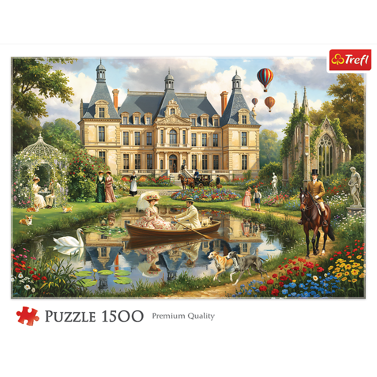 Trefl, Pałac nad wodą, puzzle, 1500 elementów