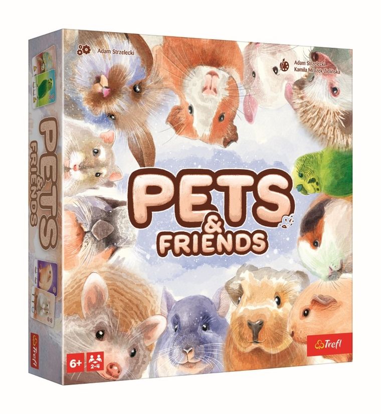 Trefl, Pets & Friends, gra rodzinna karciana