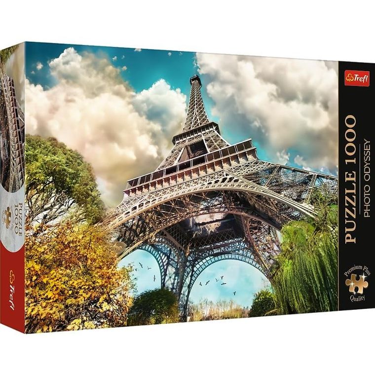 Trefl, Photo odyssey, Wieża Eiffla w Paryżu, Francja, puzzle, 1000 elementów