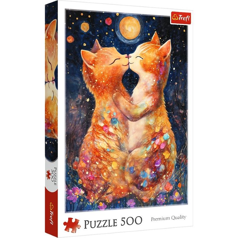 Trefl, Pocałunek w świetle księżyca, puzzle, 500 elementów
