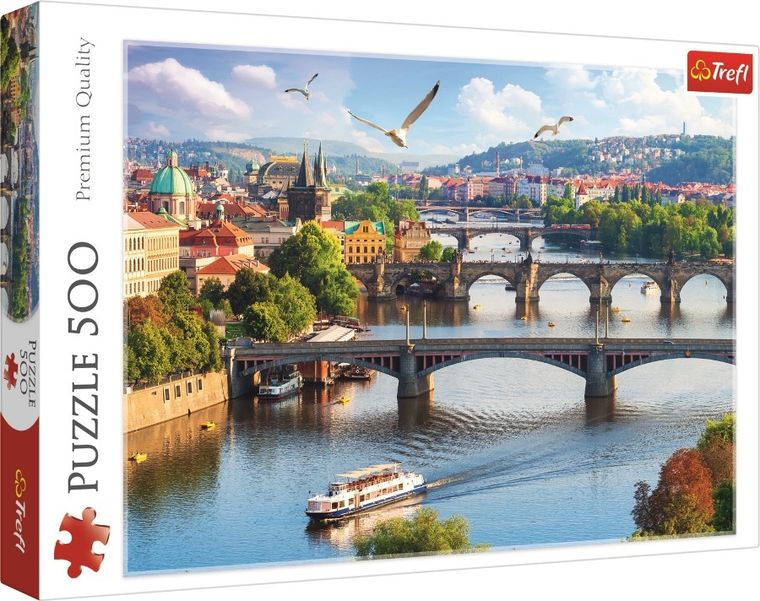 Trefl, Praga, Czechy, puzzle, 500 elementów