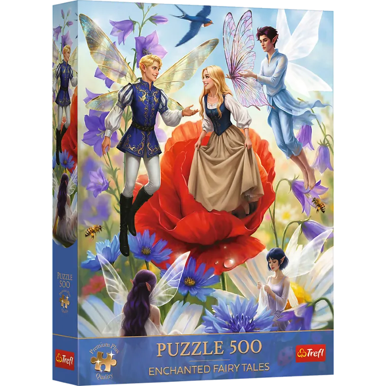 Trefl, Premium Plus, Enchanted Fairy Tales, Calineczka, puzzle, 500 elementów