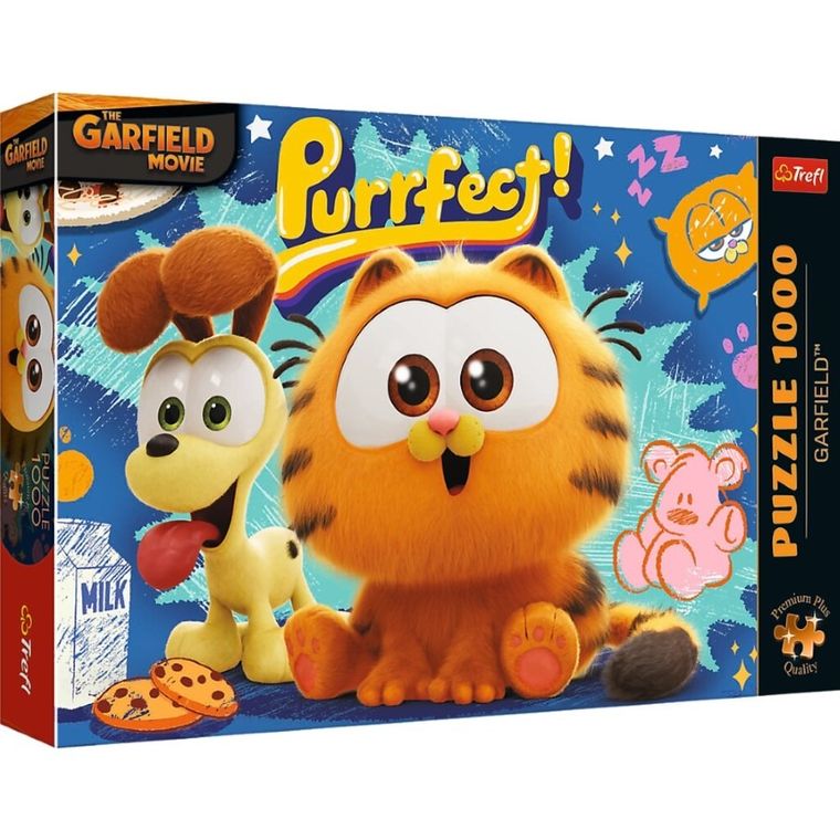 Trefl, Premium Plus, Garfield, puzzle, 1000 elementów
