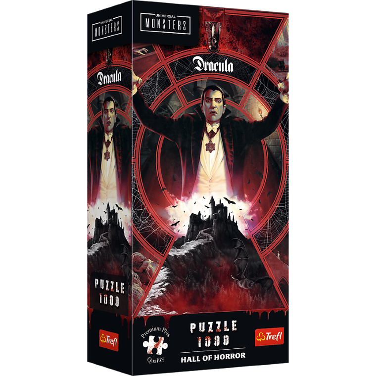 Trefl, Premium Plus, Hall of Horror, Drakula, puzzle, 1000 elementów