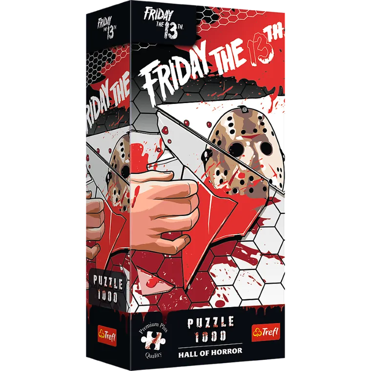 Trefl, Premium Plus, Hall of Horror, Piątek Trzynastego, puzzle, 1000 elementów