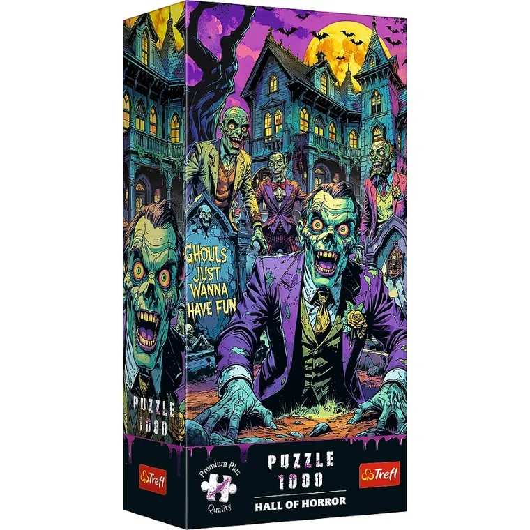Trefl, Premium Plus, Hall of Horror, Zombie, puzzle, 1000 elementów