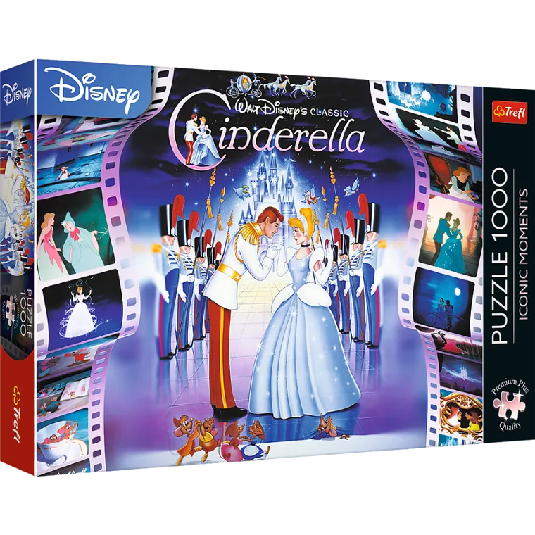 Trefl, Premium Plus, Iconic Moments, Kopciuszek, puzzle, 1000 elementów