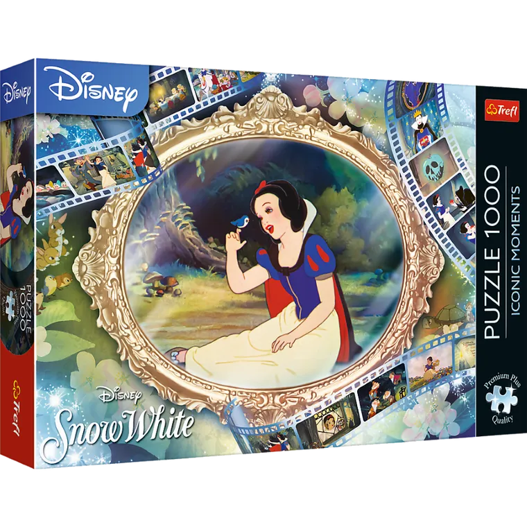 Trefl, Premium Plus, Księżniczki Disneya, Królewna Śnieżka, puzzle, 1000 elementów