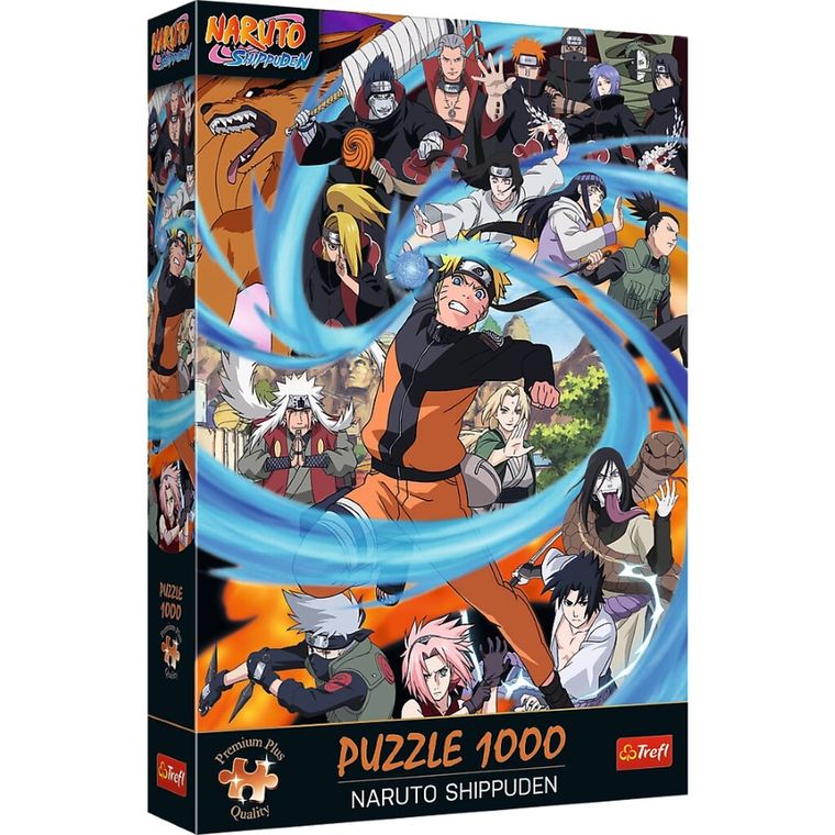 Trefl, Premium Plus, Naruto Shippuden, puzzle, 1000 elementów