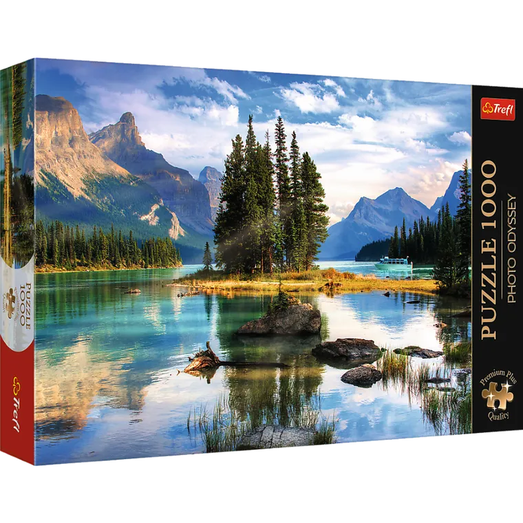 Trefl, Premium Plus, Photo Odyssey, Spirit Island, Kanada, puzzle, 1000 elementów
