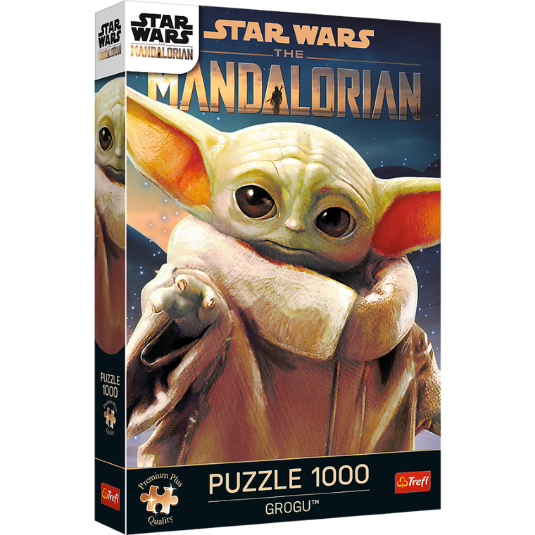 Trefl, Premium Plus, Star Wars, The Mandalorian, Grogu, puzzle, 1000 elementów