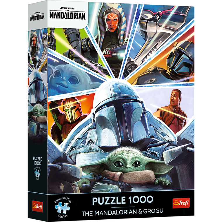 Trefl, Premium Plus, Star Wars, The Mandalorian, Razem na szlaku, puzzle, 1000 elementów