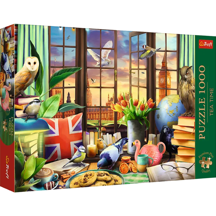 Trefl, Premium Plus, Tea Time, Wszystko co brytyjskie, puzzle, 1000 elementów