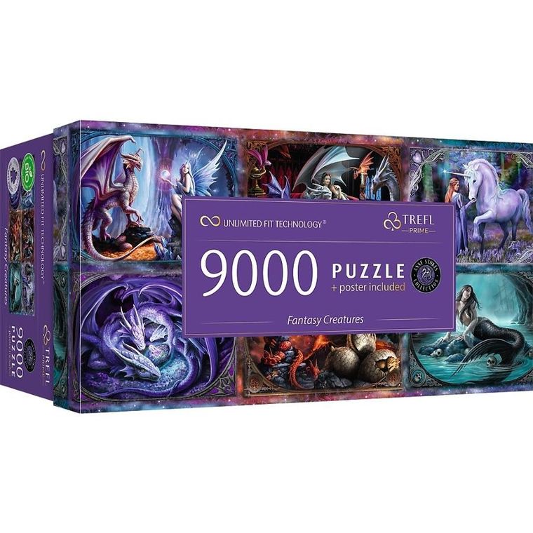 Trefl, Prime UFT, Anne Stokes With Fee, puzzle, 9000 elementów