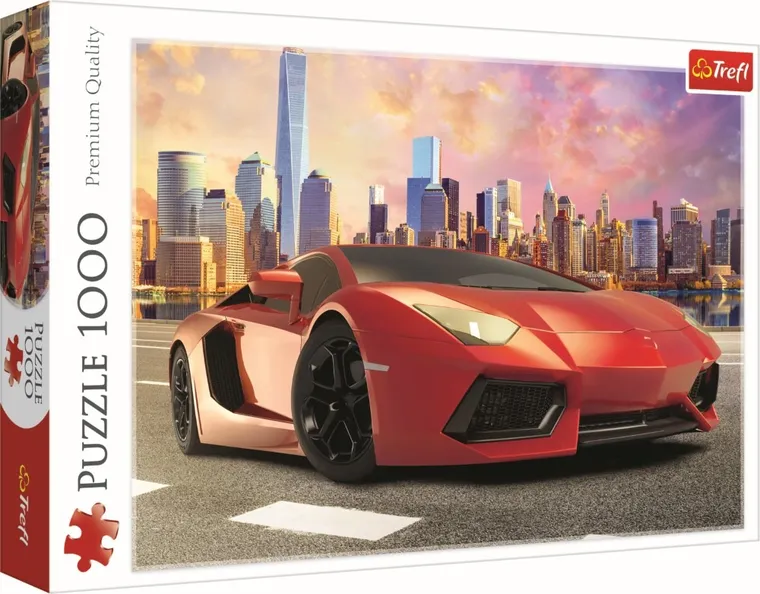 Trefl, Przejażdżka o zachodzie słońca, puzzle, 1000 elementów