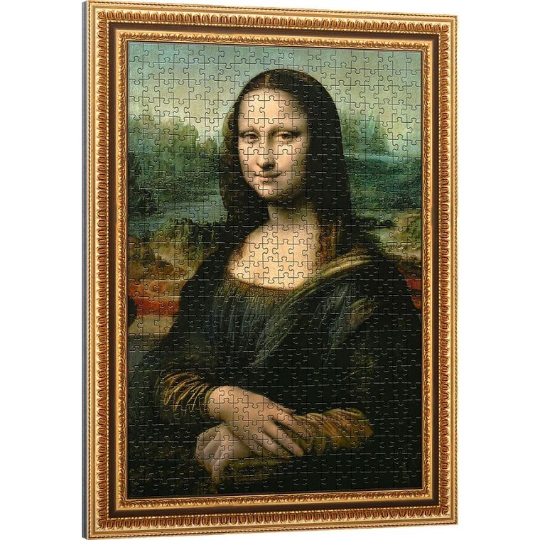 Trefl, PuzzloRama, Mona Lisa, Leonardo da Vinci, puzzle, 500 elementów