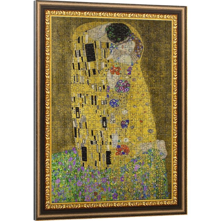 Trefl, PuzzloRama, Pocałunek, Gustav Klimt, puzzle, 500 elementów