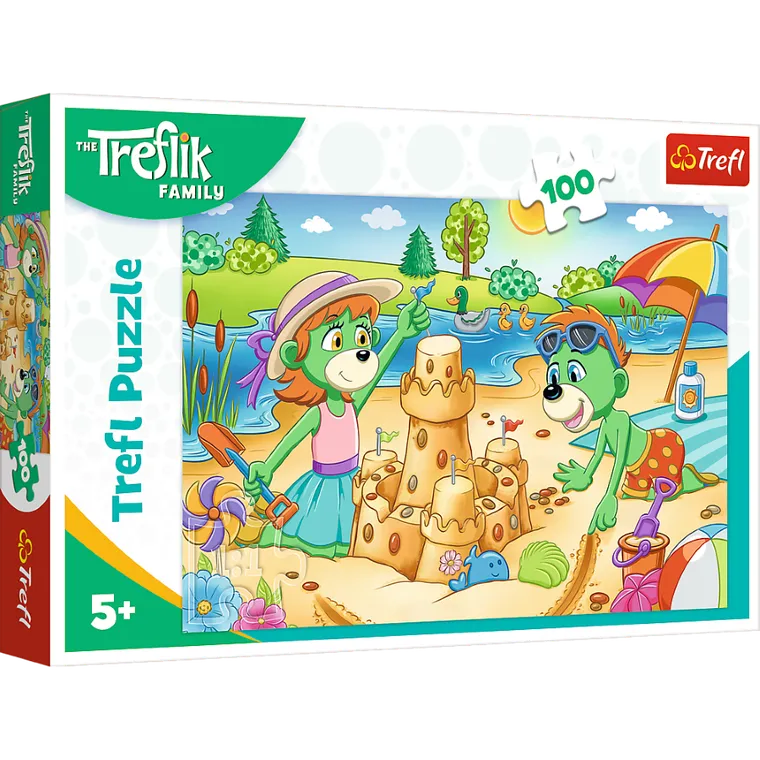 Trefl, Rodzina Treflików, Dzień Treflików, puzzle, 100 elementów