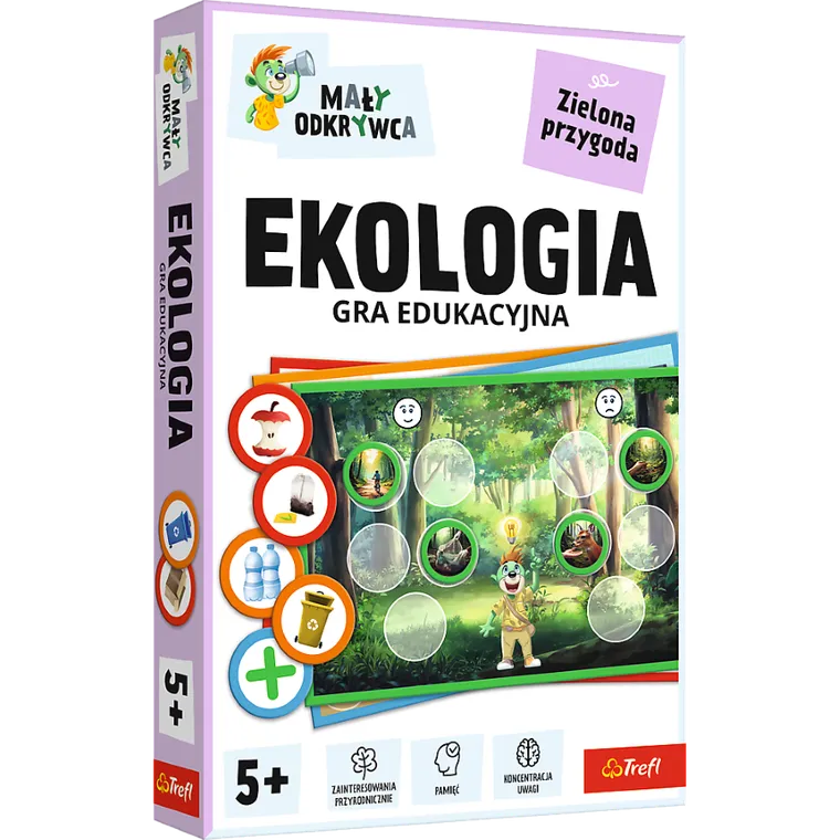 Trefl, Rodzina Treflików, Mały Odkrywca, Ekologia, gra edukacyjna