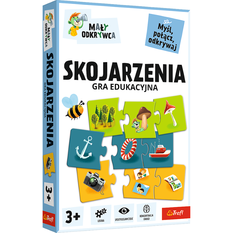 Trefl, Rodzina Treflików, Mały Odkrywca, Skojarzenia, gra edukacyjna