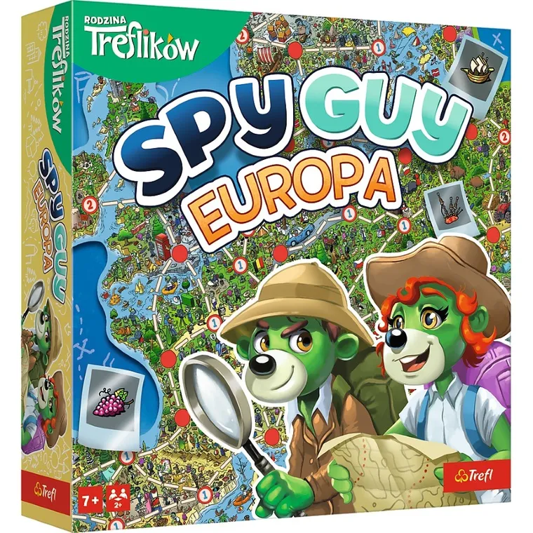 Trefl, Rodzina Treflików, Spy Guy Europa, gra familijna
