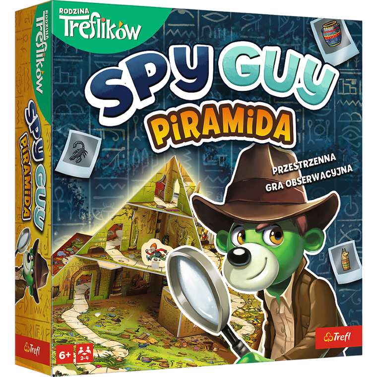 Trefl, Rodzina Treflików, Spy Guy Piramida, gra familijna