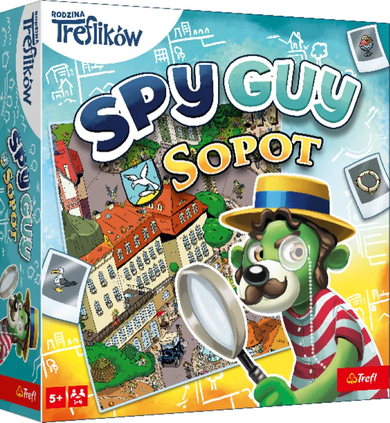 Trefl, Rodzina Treflików, Spy Guy Sopot, gra familijna