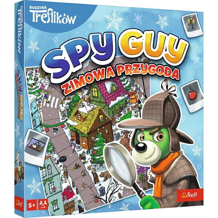 Trefl, Rodzina Treflików, Spy Guy Zimowa Przygoda, gra familijna