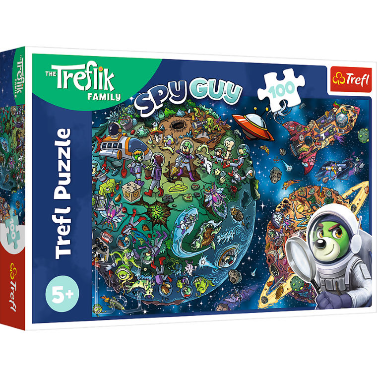 Trefl, Rodzina Treflików, Wspaniała Rodzina Treflików, puzzle, 100 elementów