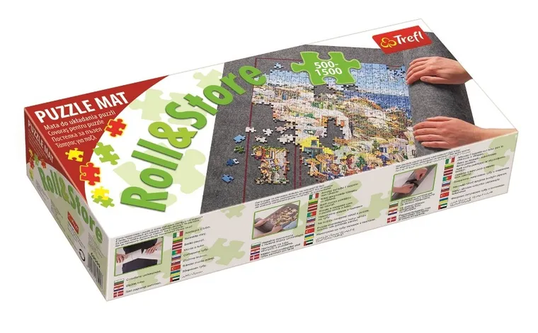 Trefl, Roll&Stolle, mata do układania puzzli, od 500-1500 elementów