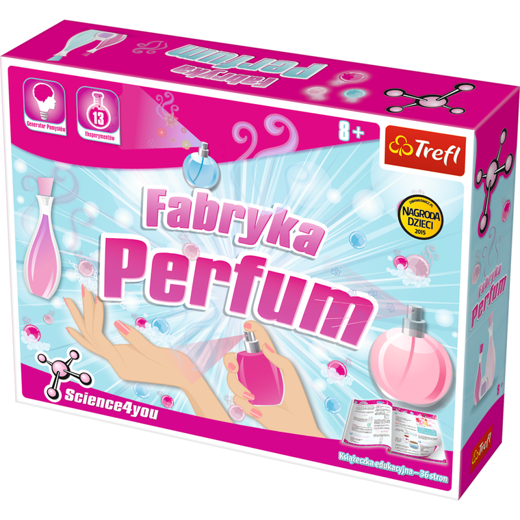Trefl, Science4you, Fabryka perfum, zestaw kreatywny