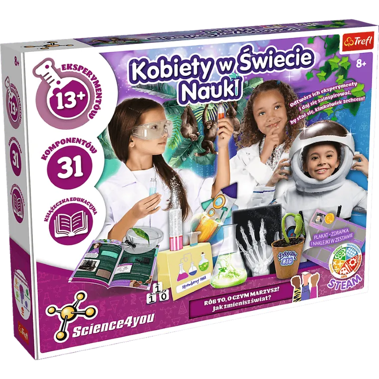 Trefl, Science4you, Kobiety w Świecie Nauki, zestaw kreatywny, L