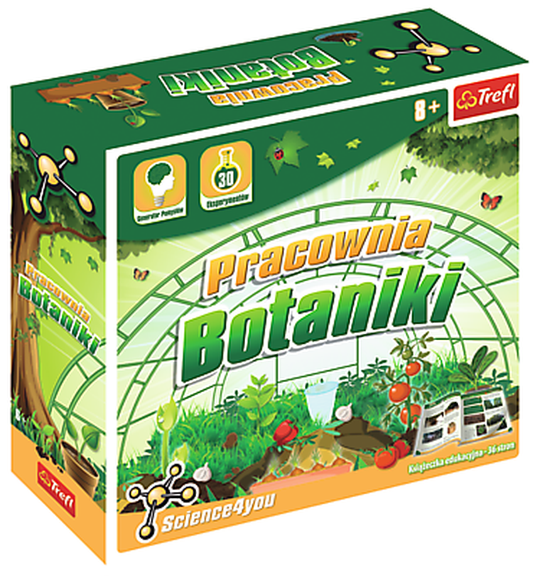 Trefl, Science4you, Pracownia botaniki, zestaw naukowy, średni