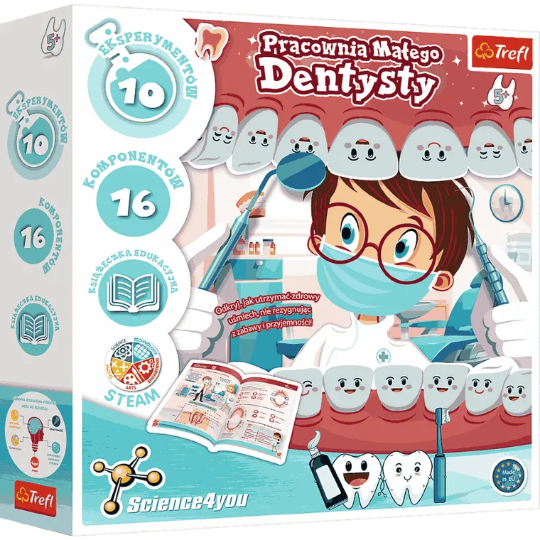Trefl, Science4you, Pracownia Małego Dentysty, zestaw kreatywny, M