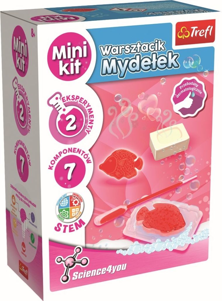 Trefl, Science4You, Warsztacik mydełek, mini zestaw kreatywny