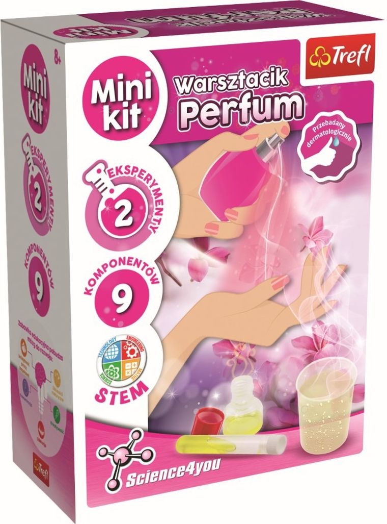 Trefl, Science4You, Warsztacik perfum, mini zestaw kreatywny