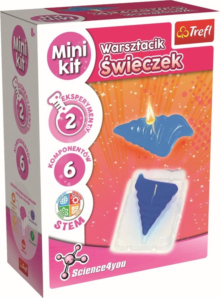 Trefl, Science4You, Warsztacik świeczek, mini zestaw kreatywny